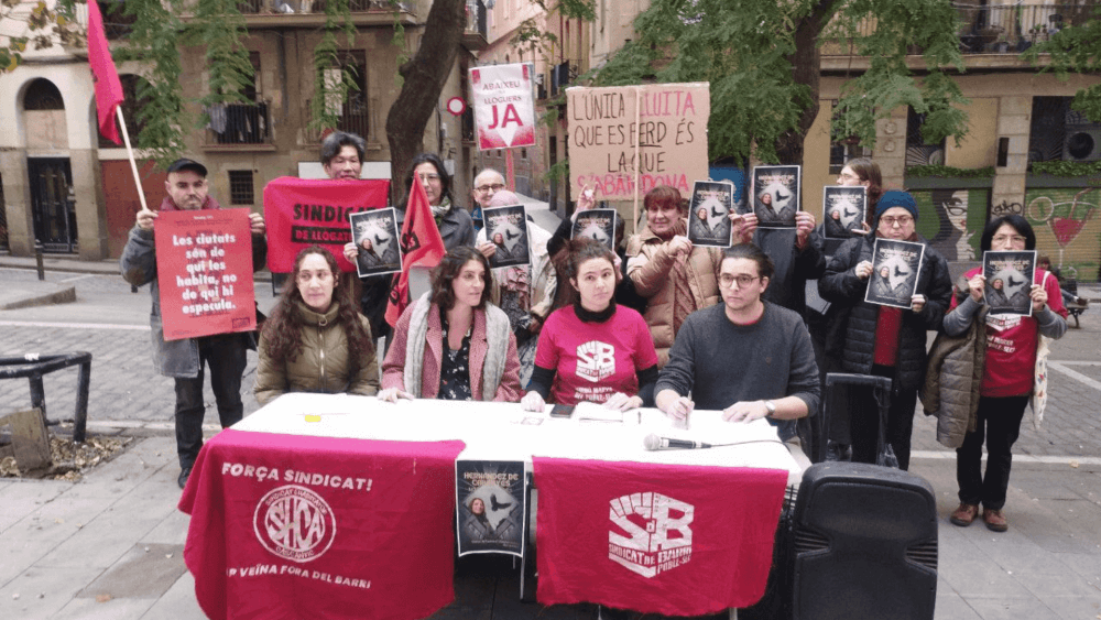 Sindicat de llogateres venes de Tapioles i Cortines suneixen contra els intents de Second House dexpulsarlos de casa 1