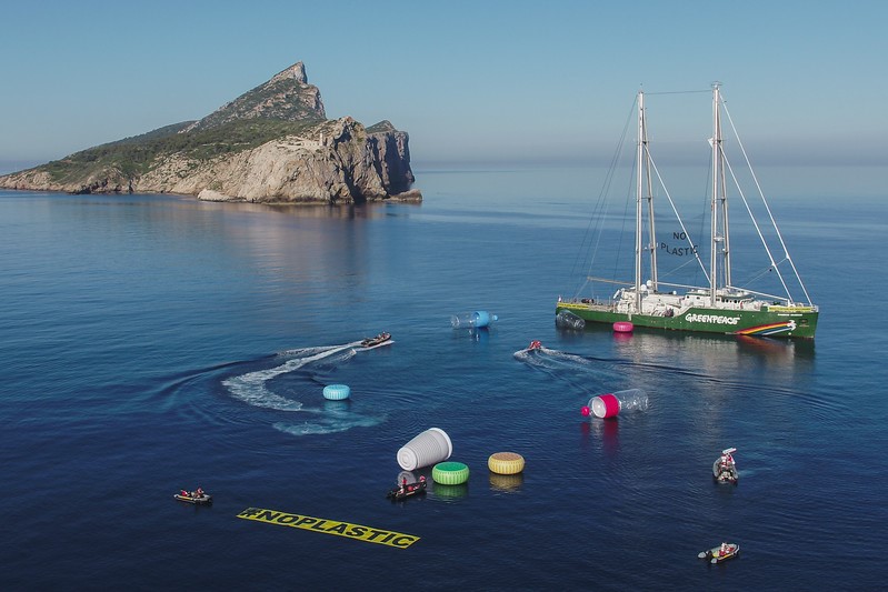 greenpeace plasticos en oceanos
