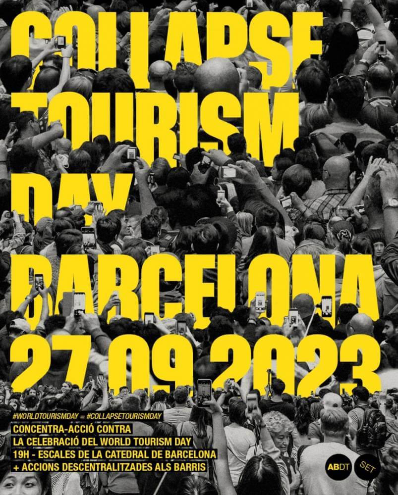 zeroport colapse turisme barcelona 27 09 2023
